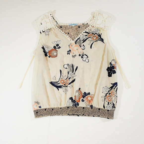 Anthropologie Tops - Anthropologie LEIFNOTES Field Biology Top Size 8.